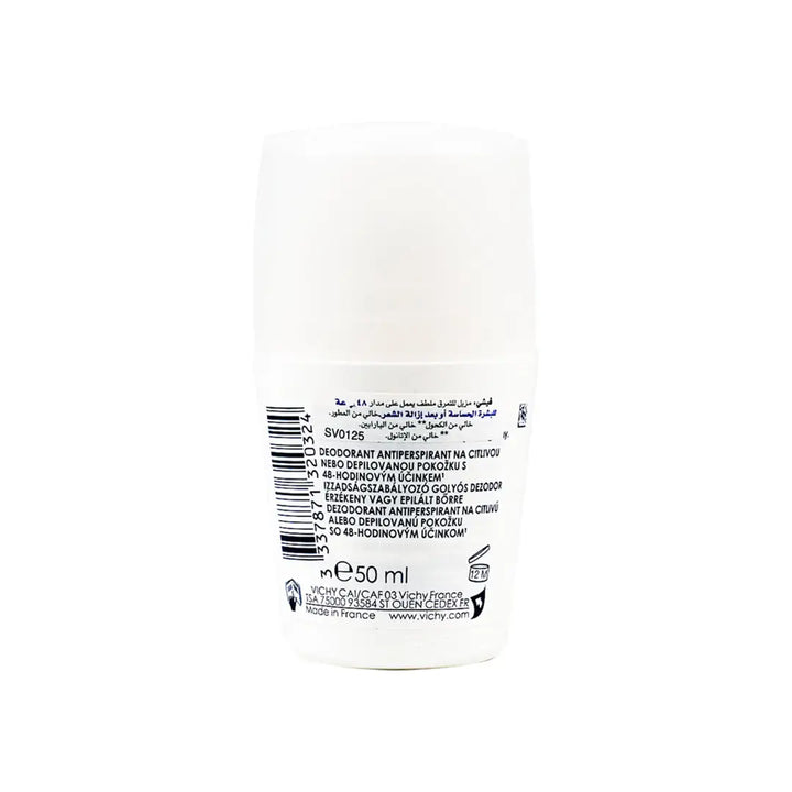 19473-Vichy Deodorant Roll Sensitive 48h 50ml +1