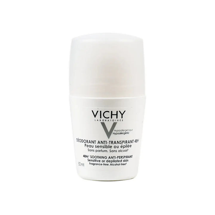 19473-Vichy Deodorant Roll Sensitive 48h 50ml