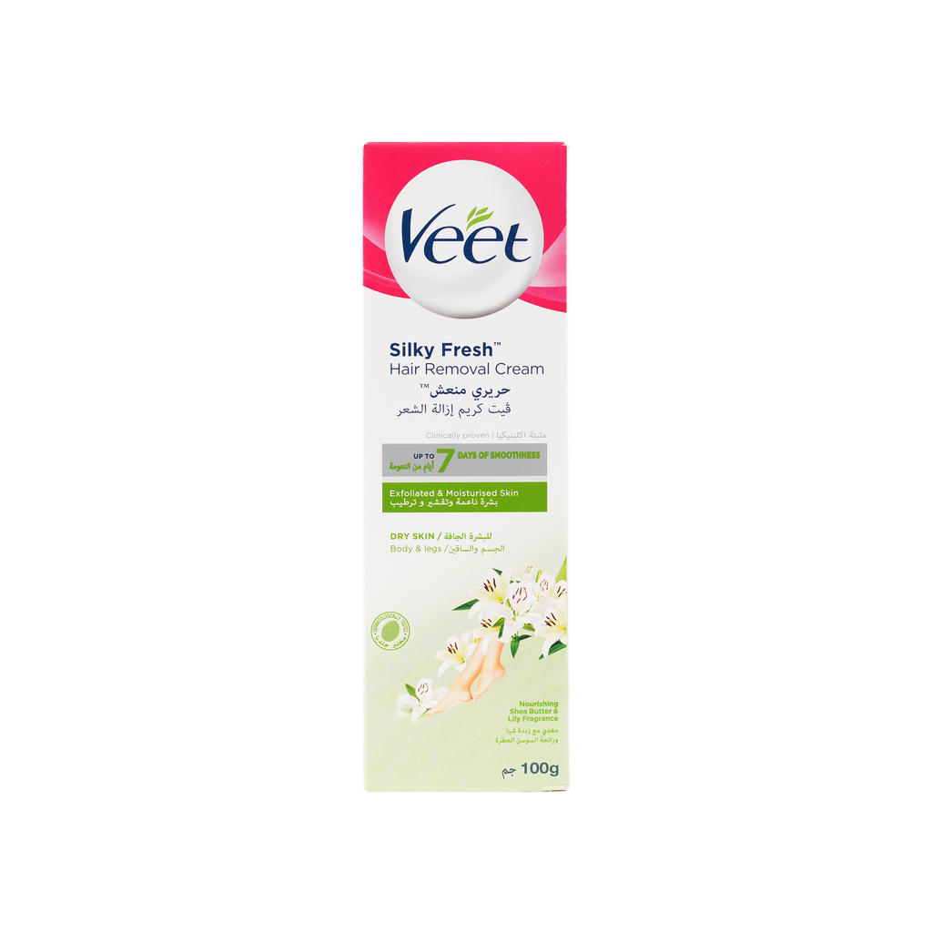 VEET HAIR REMOVAL CREAM 100GM-DRY SKIN