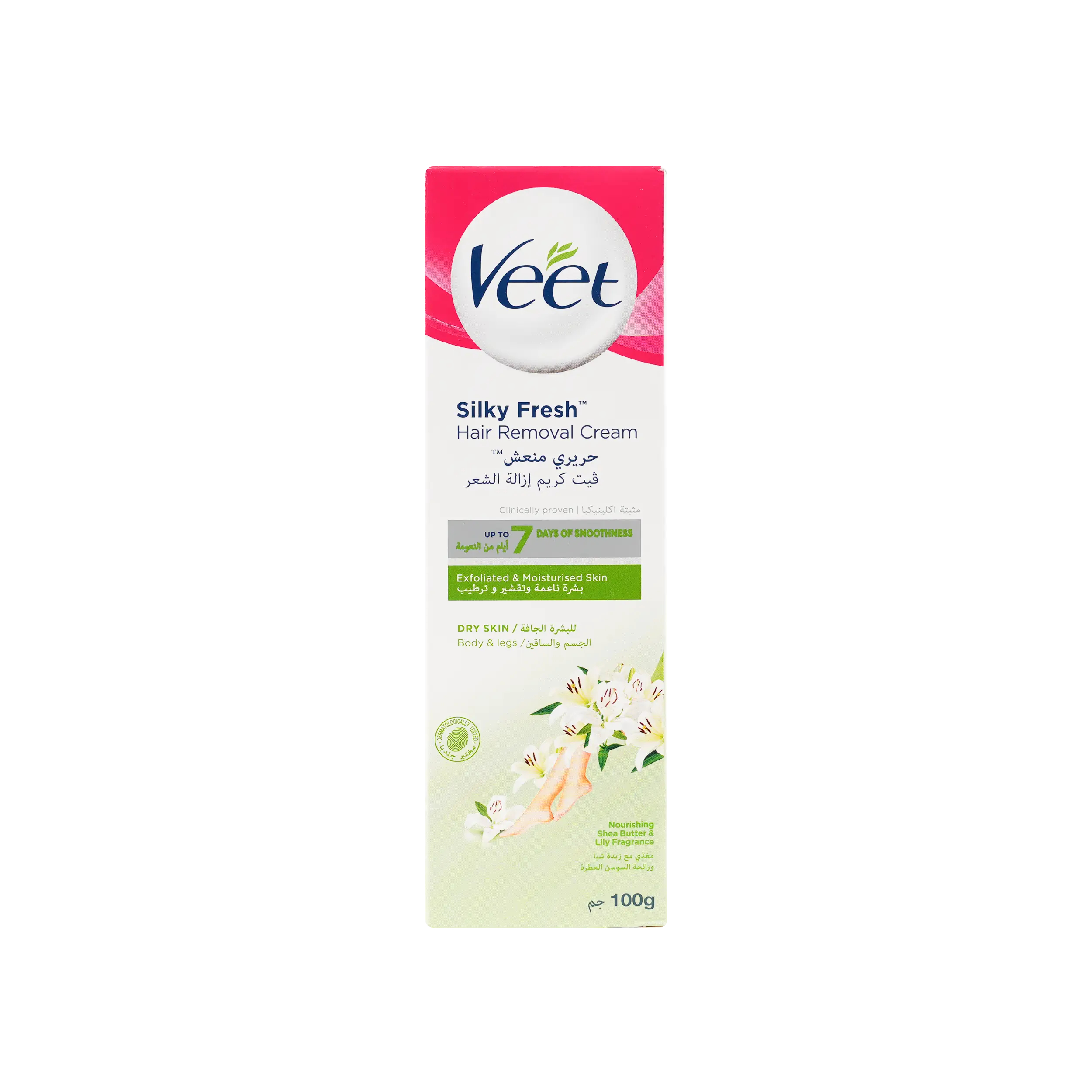 VEET HAIR REMOVAL CREAM 100GM-DRY SKIN