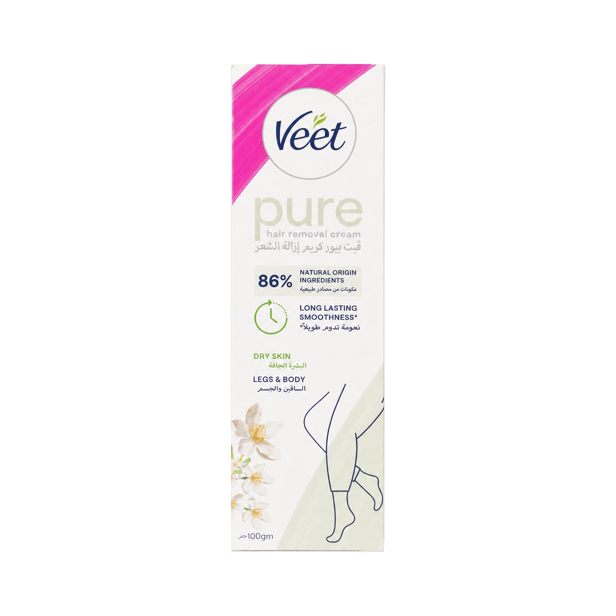 19486-Veet Hair Removal Cream 100Gm-Dry Skin +1