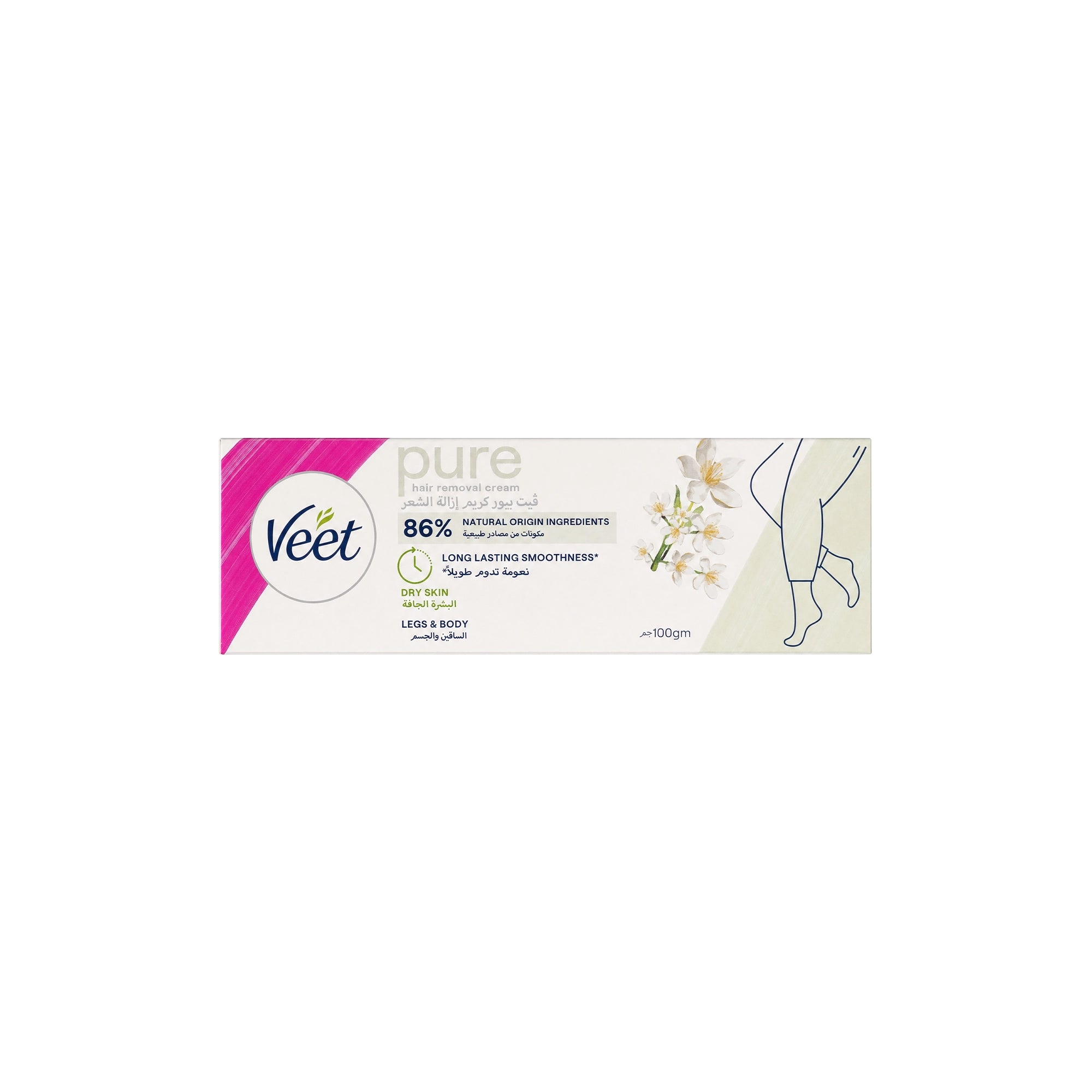 19486-Veet Hair Removal Cream 100Gm-Dry Skin +5