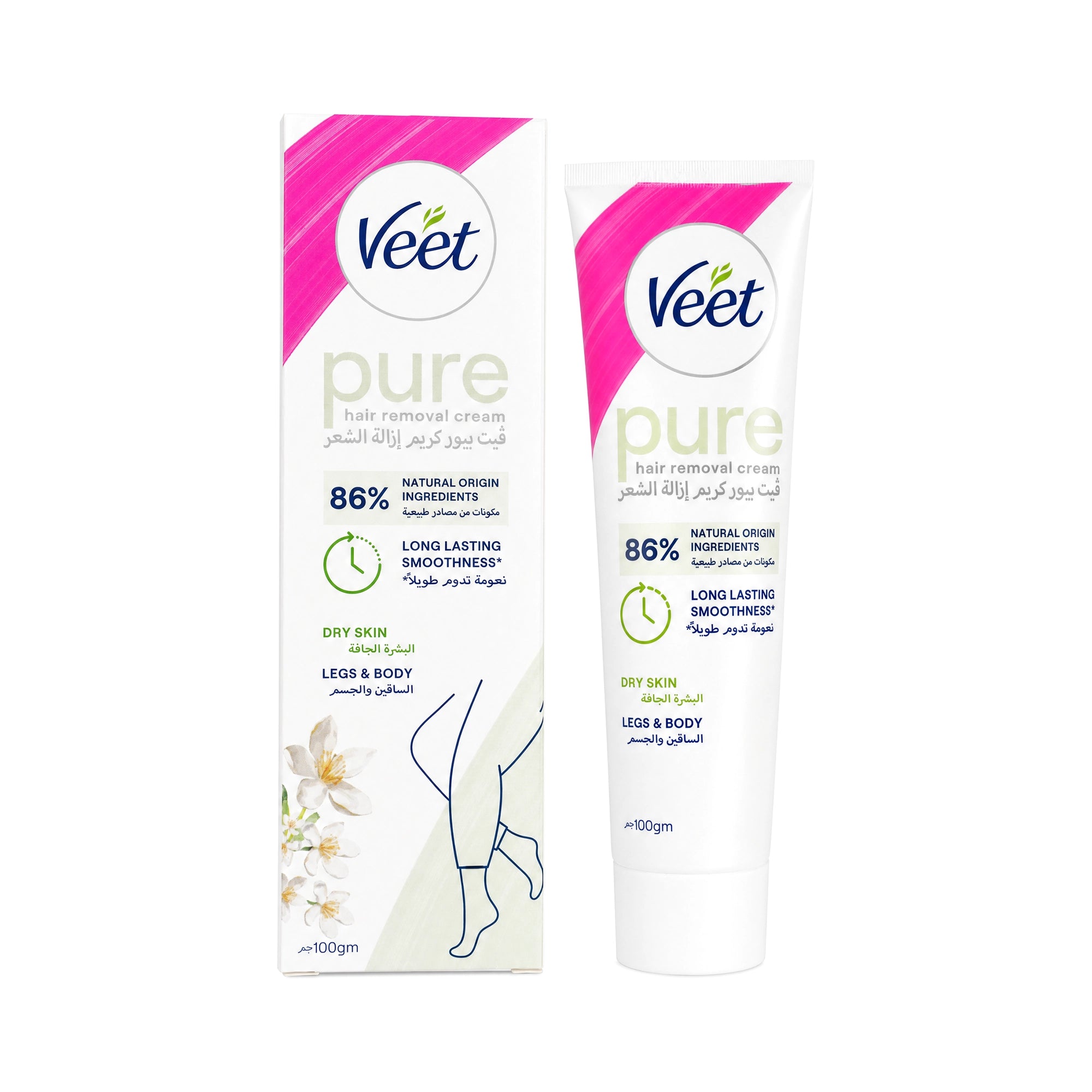 19486-Veet Hair Removal Cream 100Gm-Dry Skin +2
