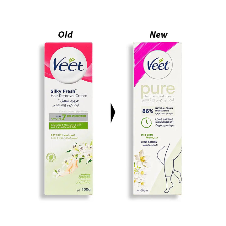 19486-Veet Hair Removal Cream 100Gm-Dry Skin