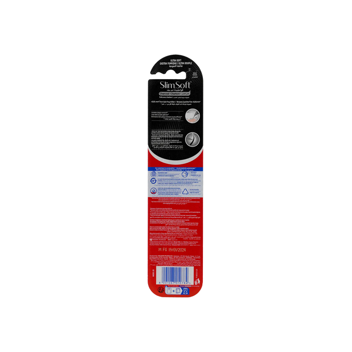 19549-Colgate Charcoal Slim Soft Toothbrush +1
