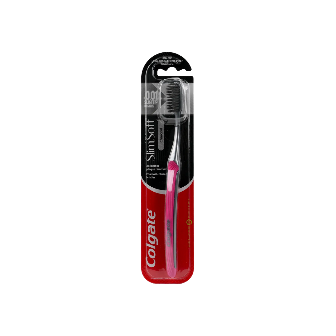 19549-Colgate Charcoal Slim Soft Toothbrush