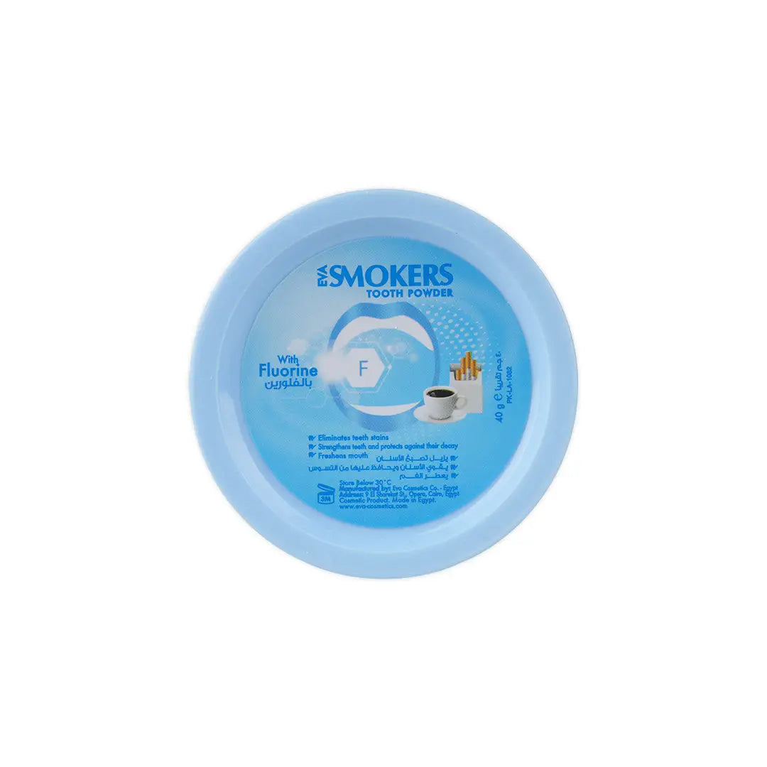 Eva Smokers Tooth Powder With Fluorine 40g