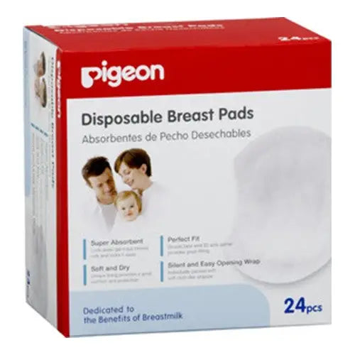 19683-Pigeon Disposable Breast Pads 24Pcs-16616