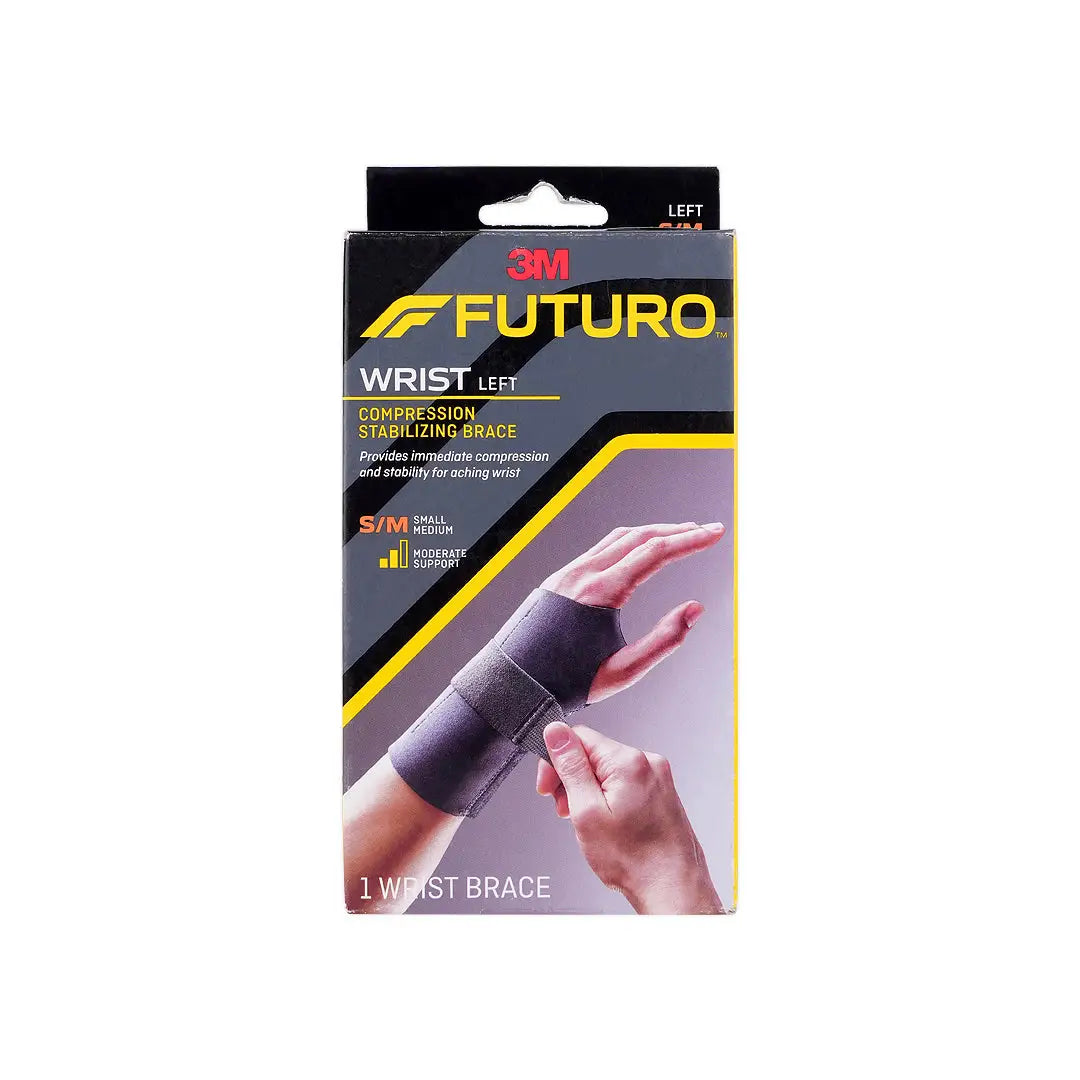 Futuro Wrist Compression Stabilizing Brace Left-48401 S/M