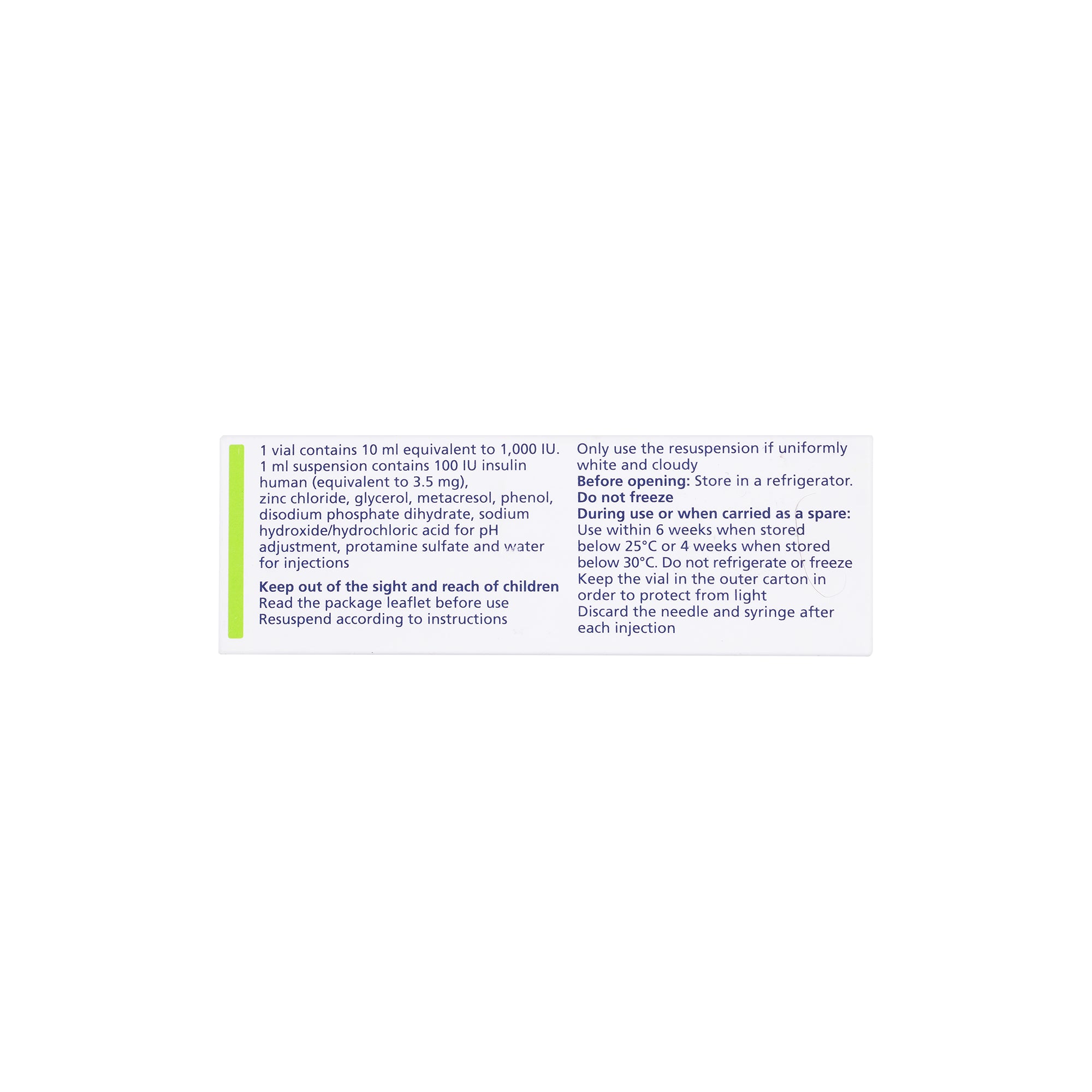19924-Insulatard Hm 100Iu/Ml 10Ml +3
