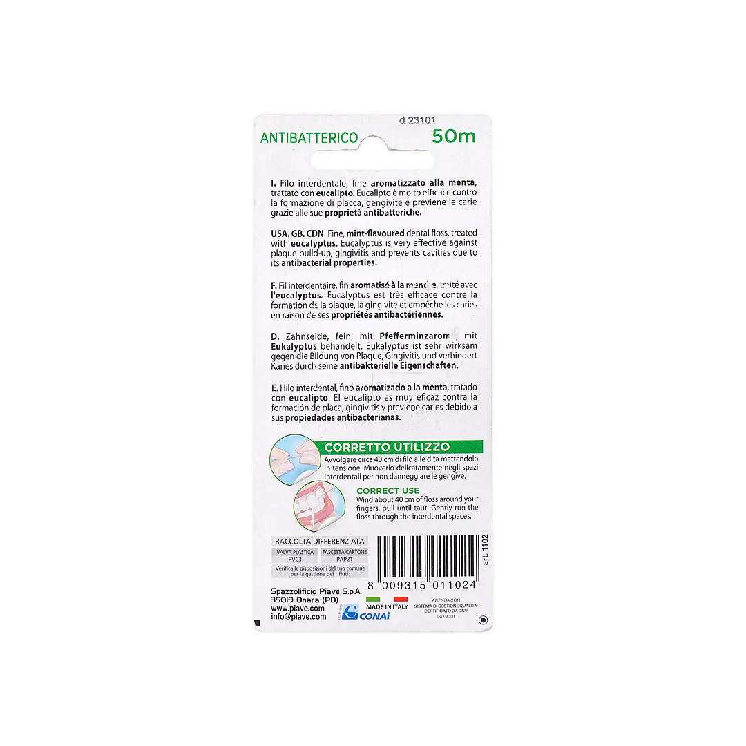 silver care dental floss 50m 1102