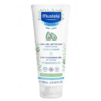 Mustela Bebe-Enfant 2 In 1 Cleansing Gel 200ml