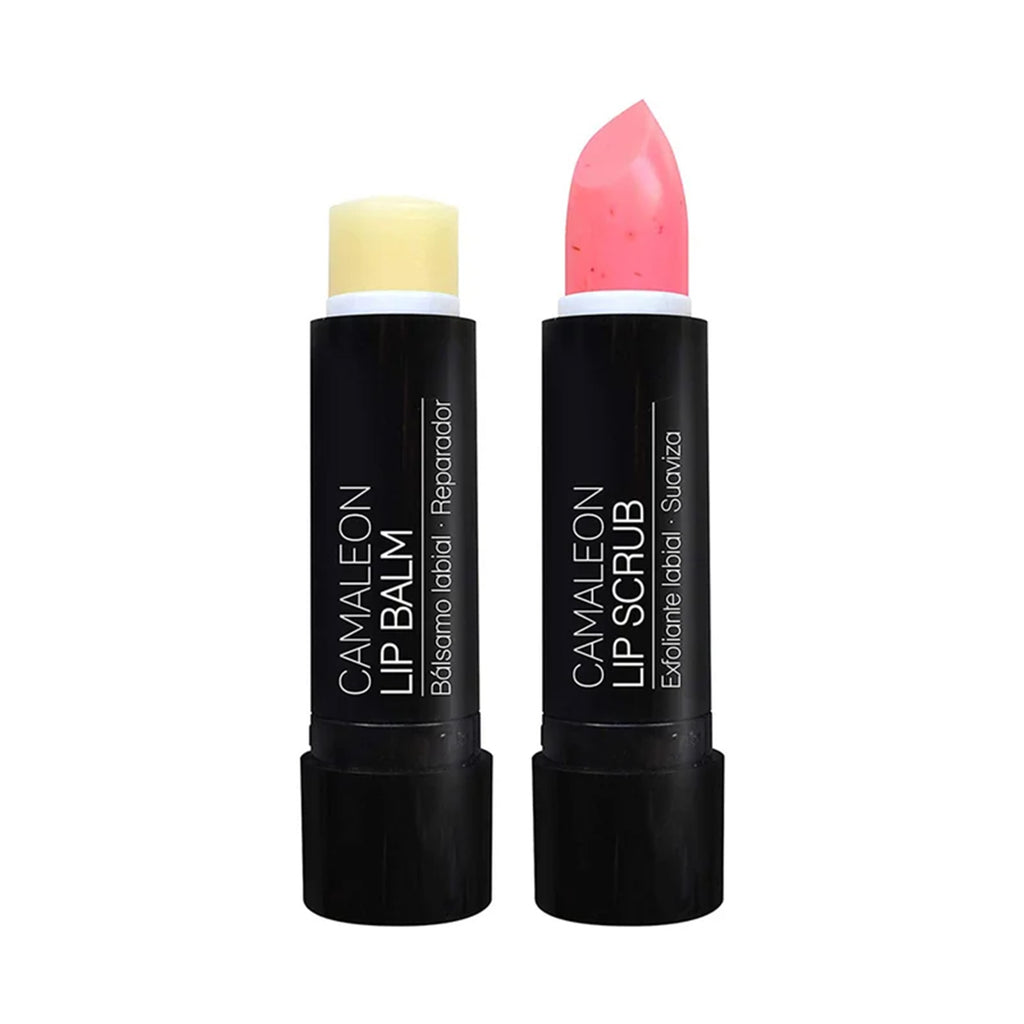 Camaleon Kit Reparador Lip Scrub+Lip Blam Spf15 - Fresa