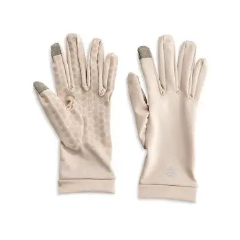 COOLIBAR UPF50+ SUN BEIGE GLOVES-L