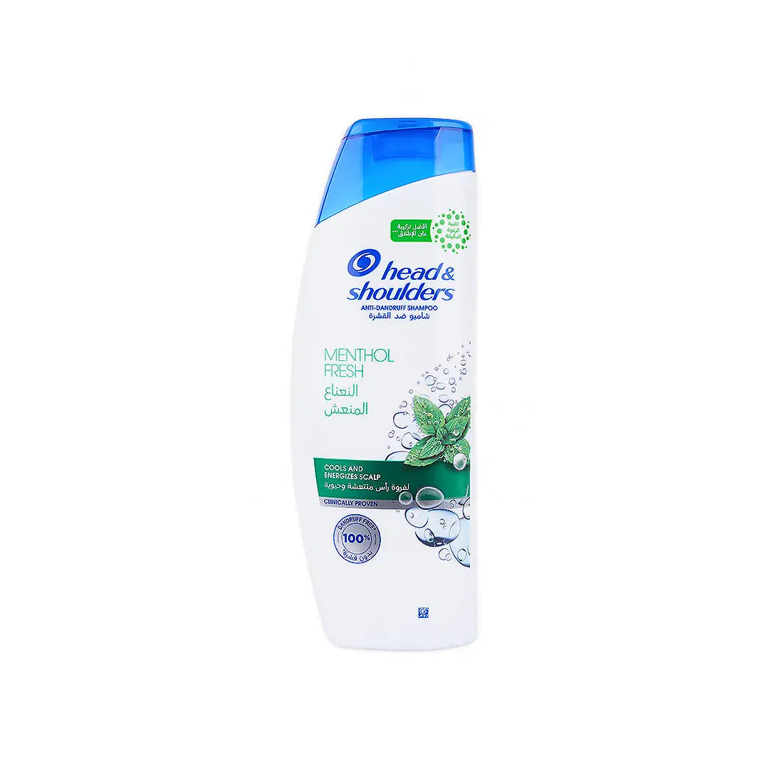 Head & Shoulders Anti-Dandruff Shampoo 400ml-Menthol Fresh