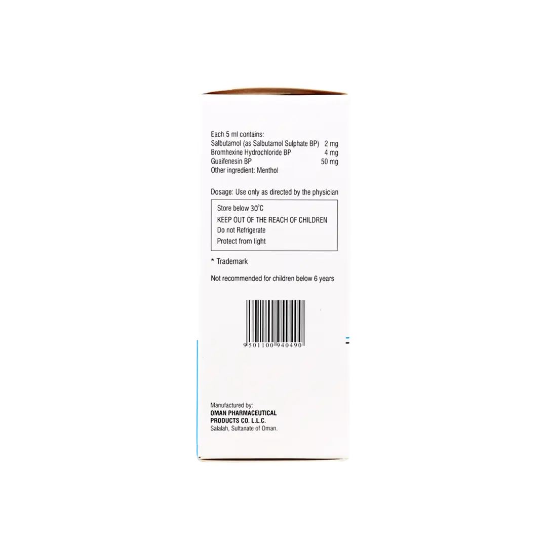BRONKOVENT SYRUP 100 ML