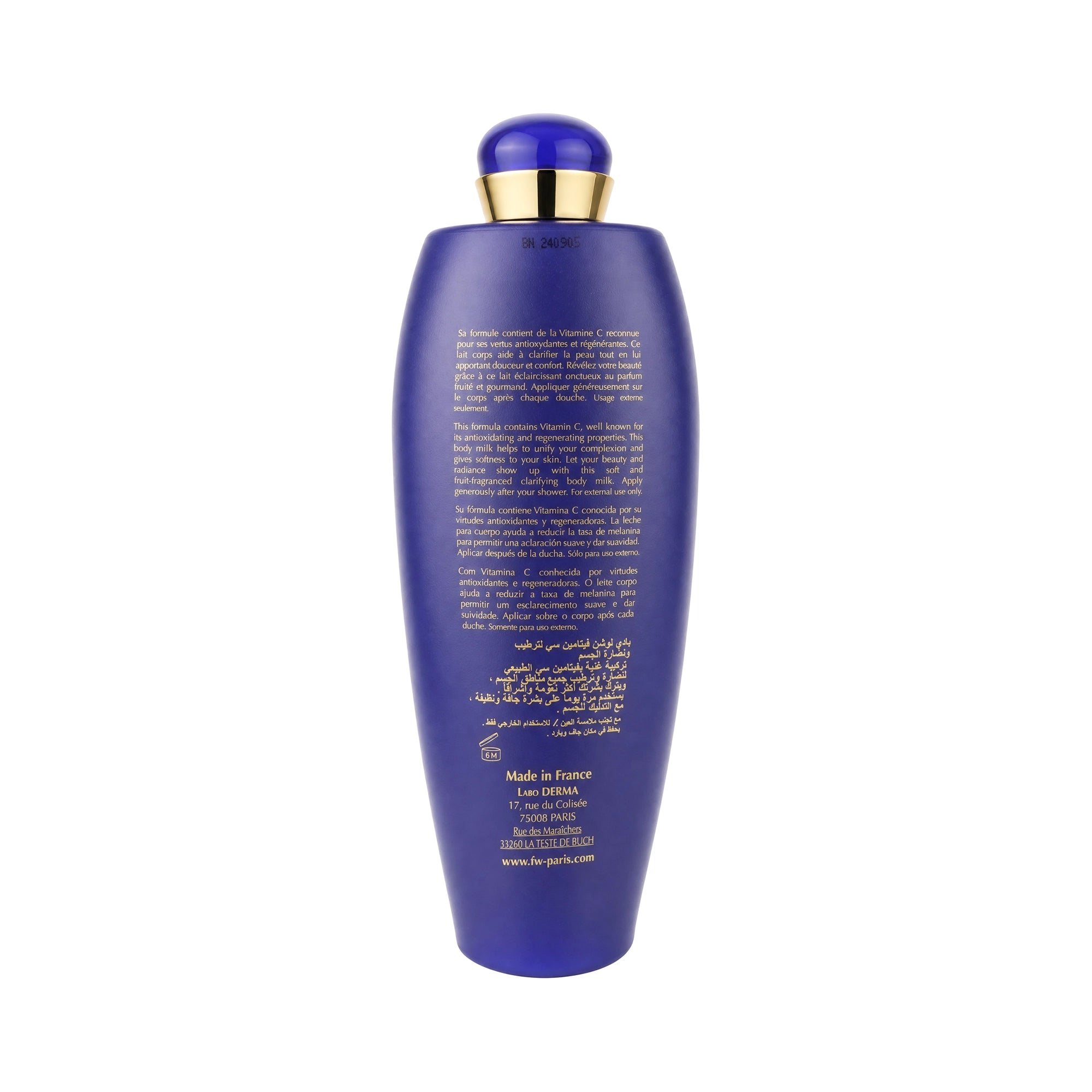20119-Fair And White Body Lotion Vit C 500ml +6