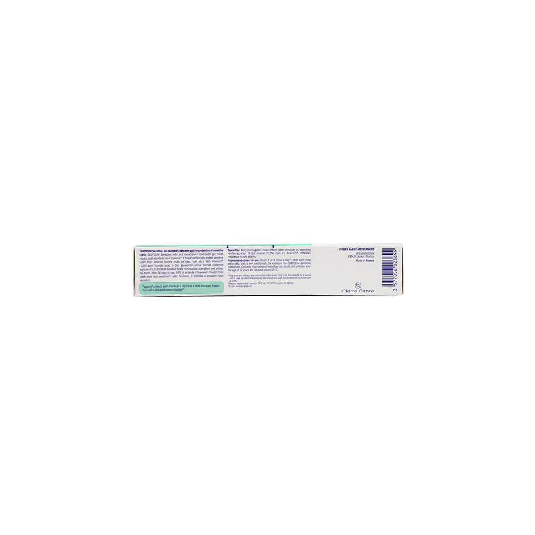 20128-Elgydium Sensitive Toothpaste 75ml +3