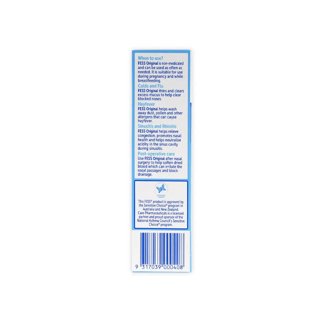 20162-Fess Original Saline Nasal Spray 30Ml +2