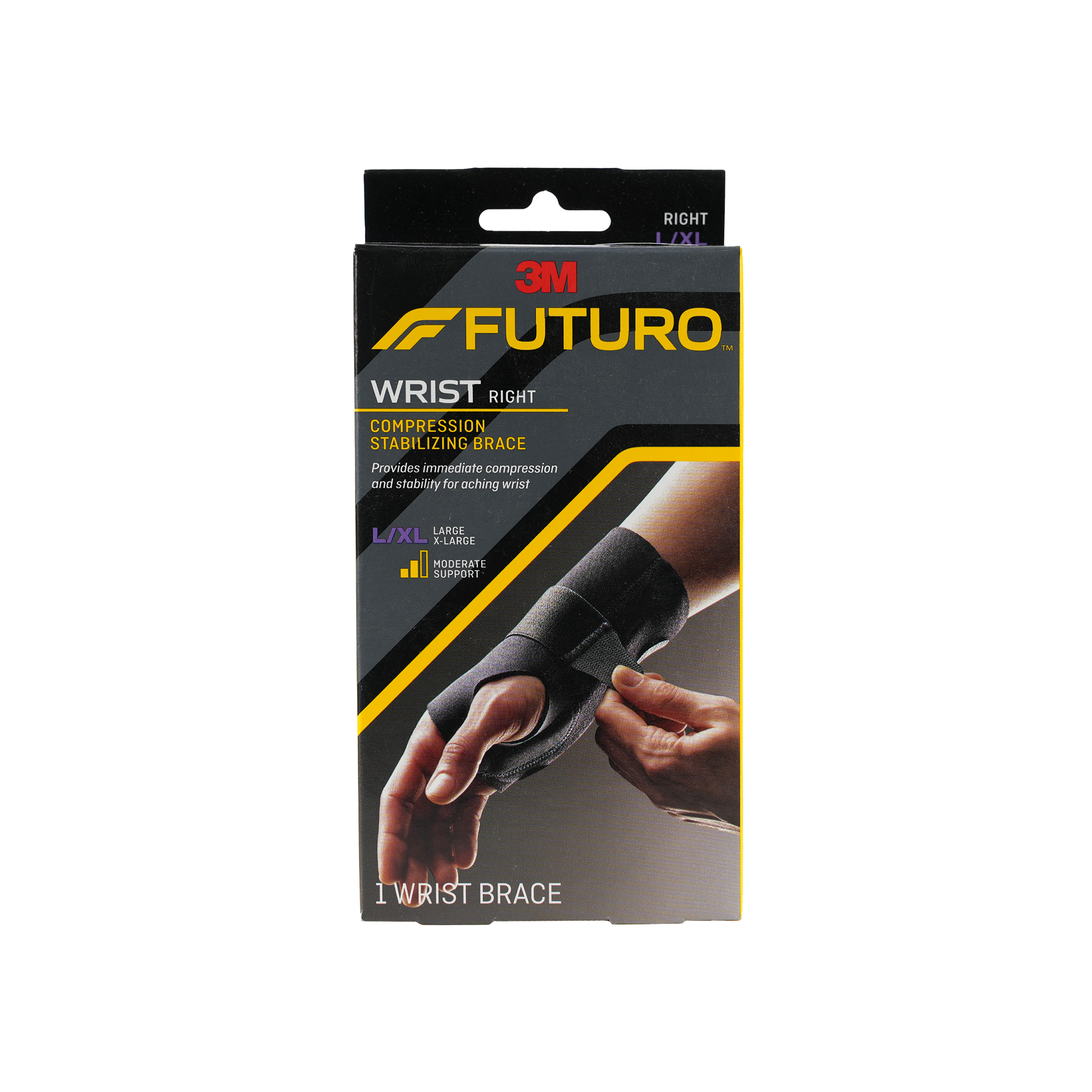 Futuro Wrist Compression Stabilizing Brace Right-48402 L/XL