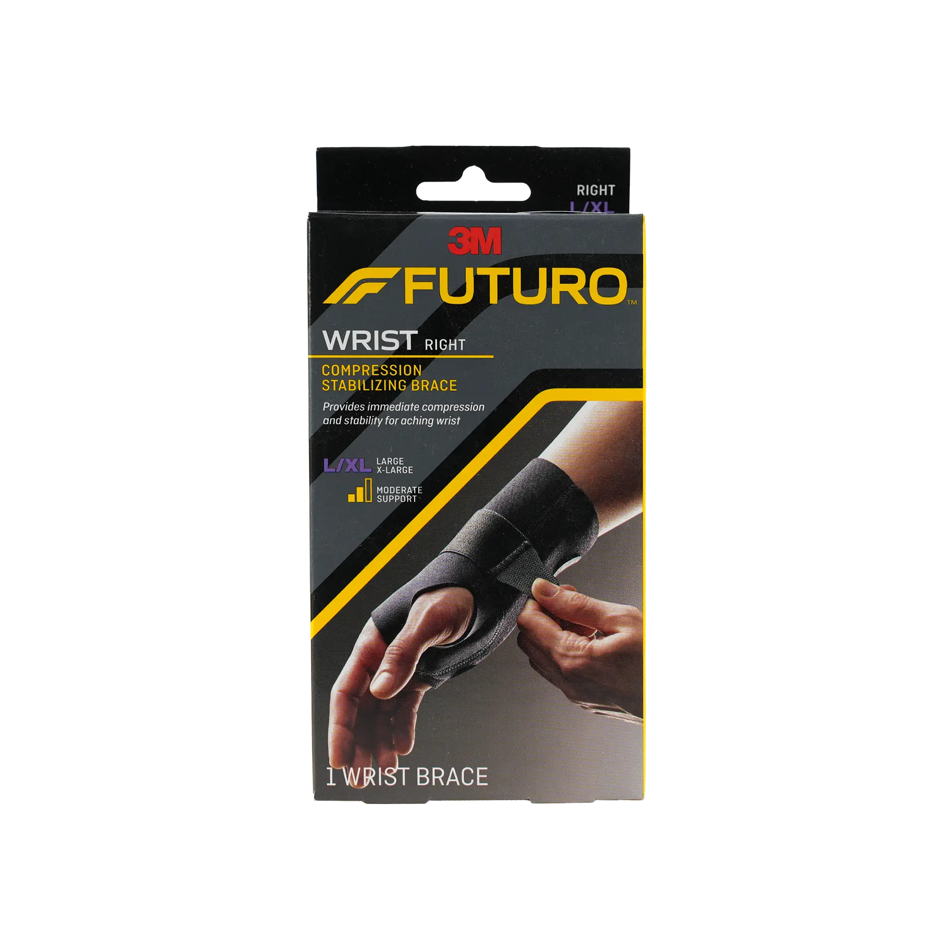 Futuro Wrist Compression Stabilizing Brace Right-48402 L/XL