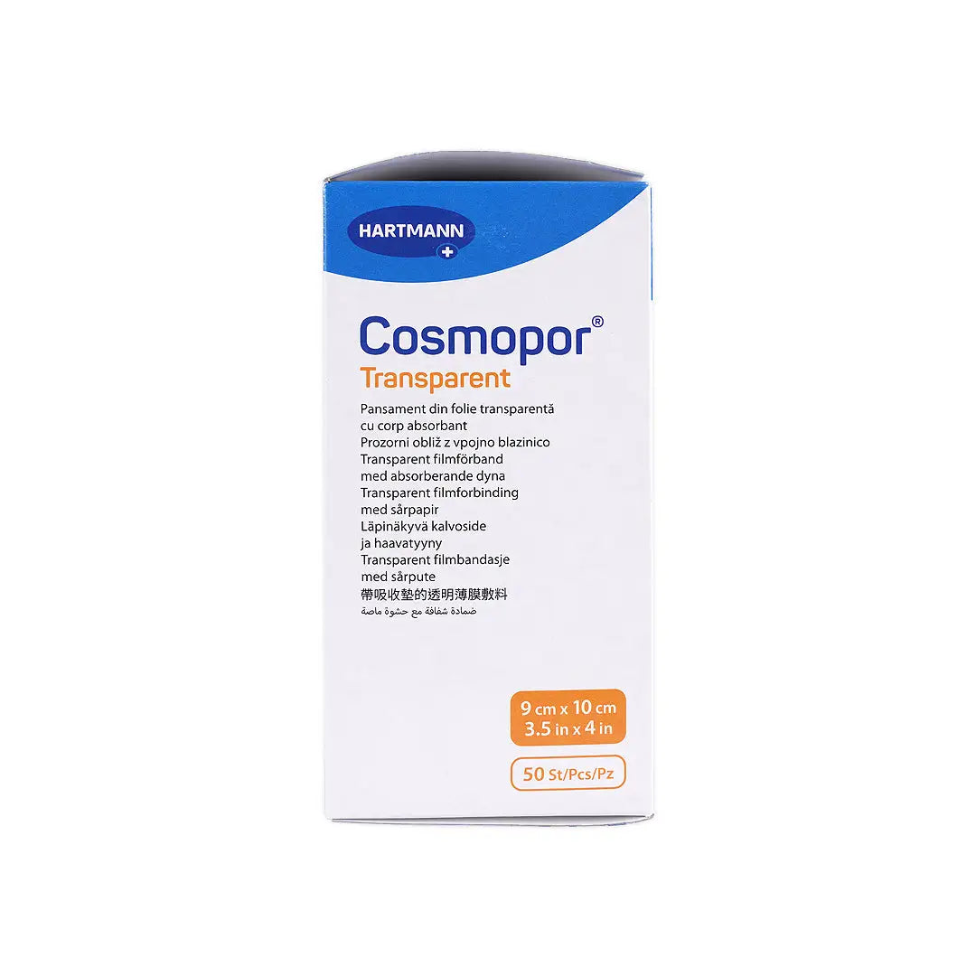 20373-Hartmann Cosmopor Transparent 9x10cm 1pc +1