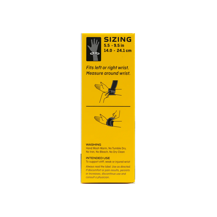 20462-Futuro Wrist Support Strap Black-46378 ADJ +2