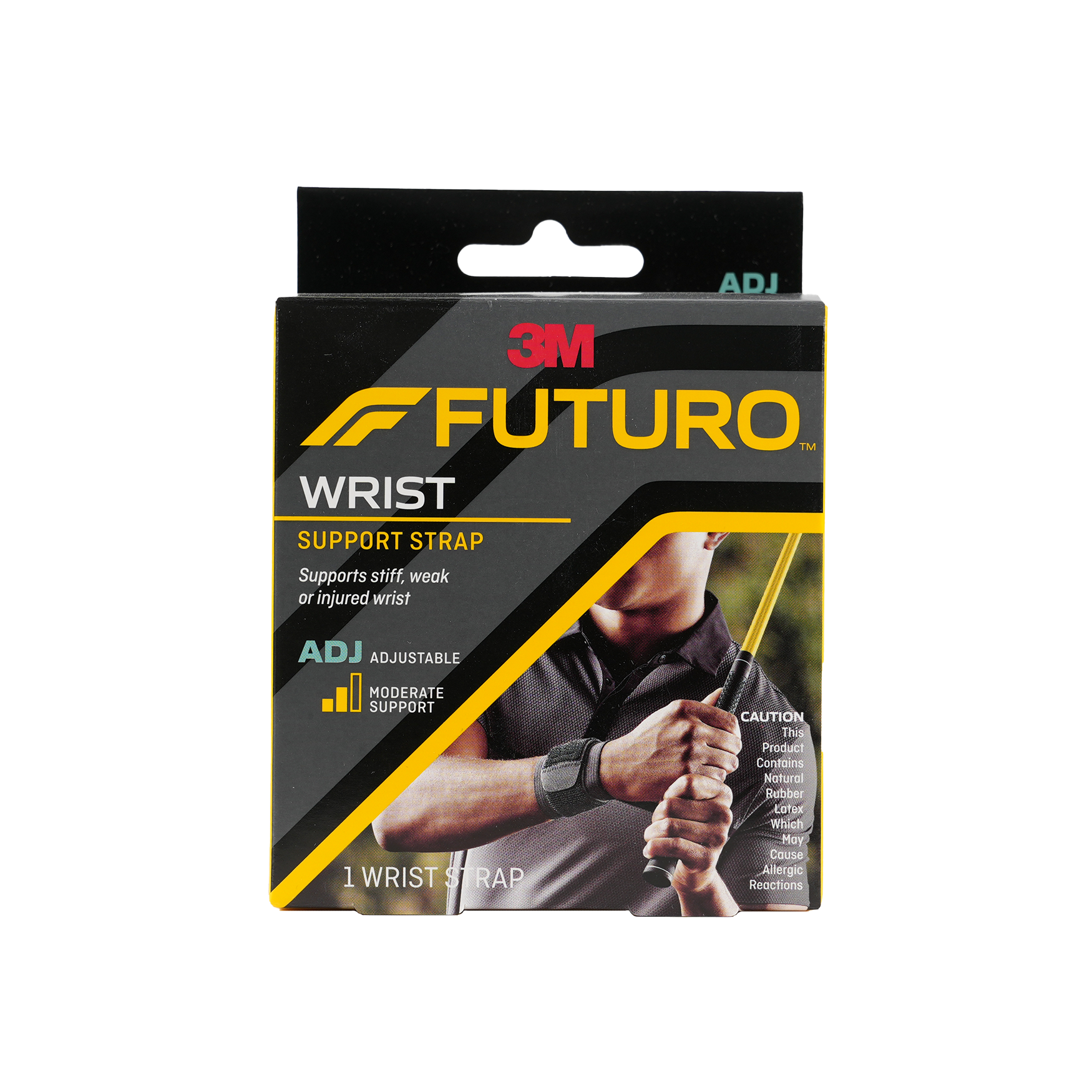 Futuro Wrist Support Strap Black-46378 ADJ