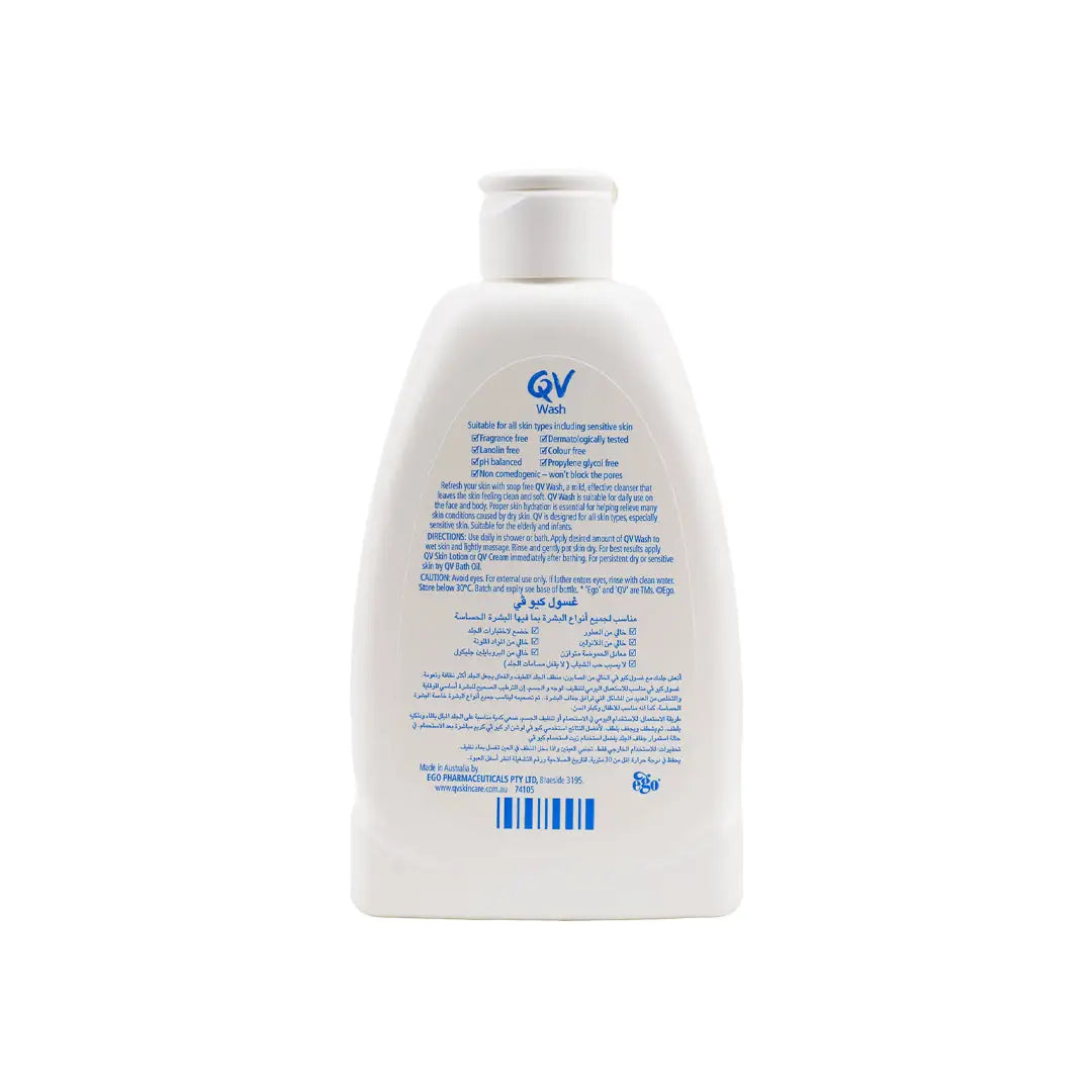 Qv Wash Refresh Soap Free 250Ml