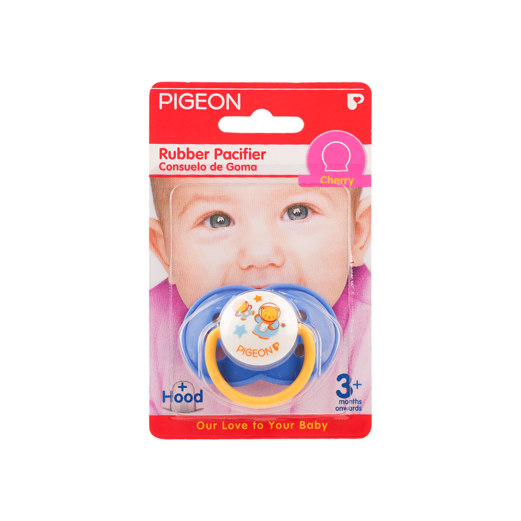 PIGEON RUBBER PACIFIER -N853(CHERRY)