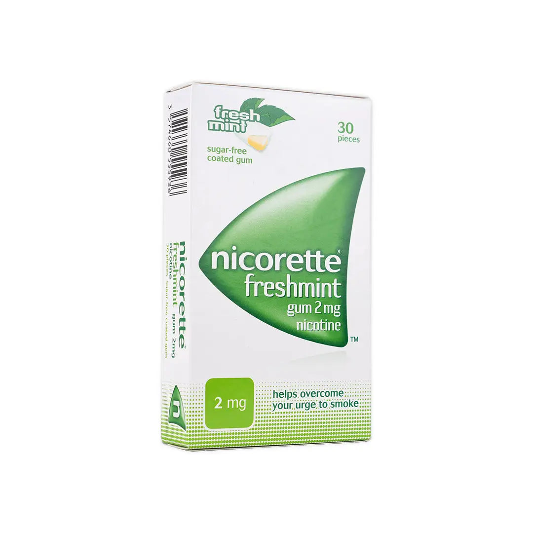 NICORETTE FRESH MINT 2MG GUM 30PCS
