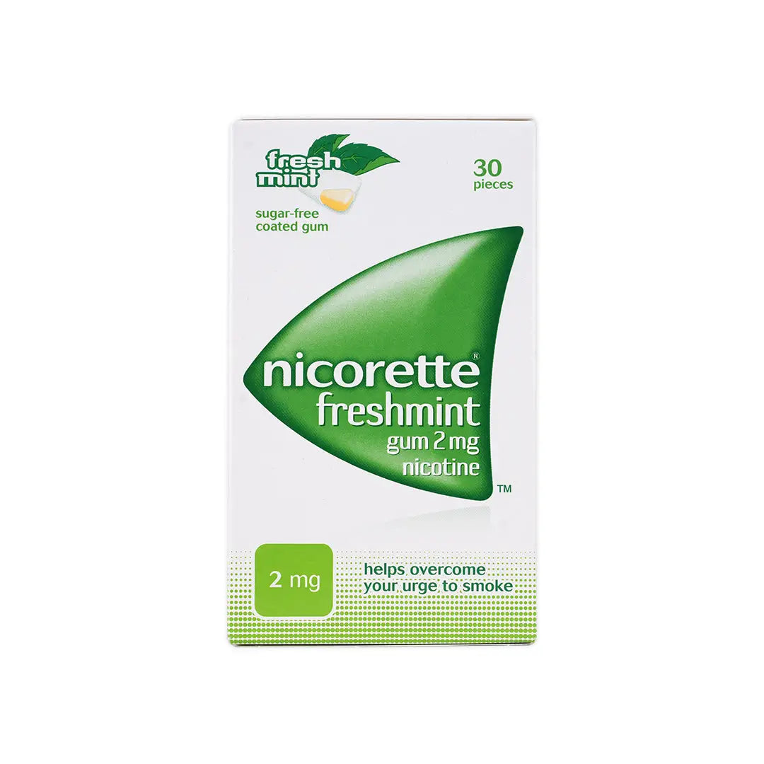 NICORETTE FRESH MINT 2MG GUM 30PCS