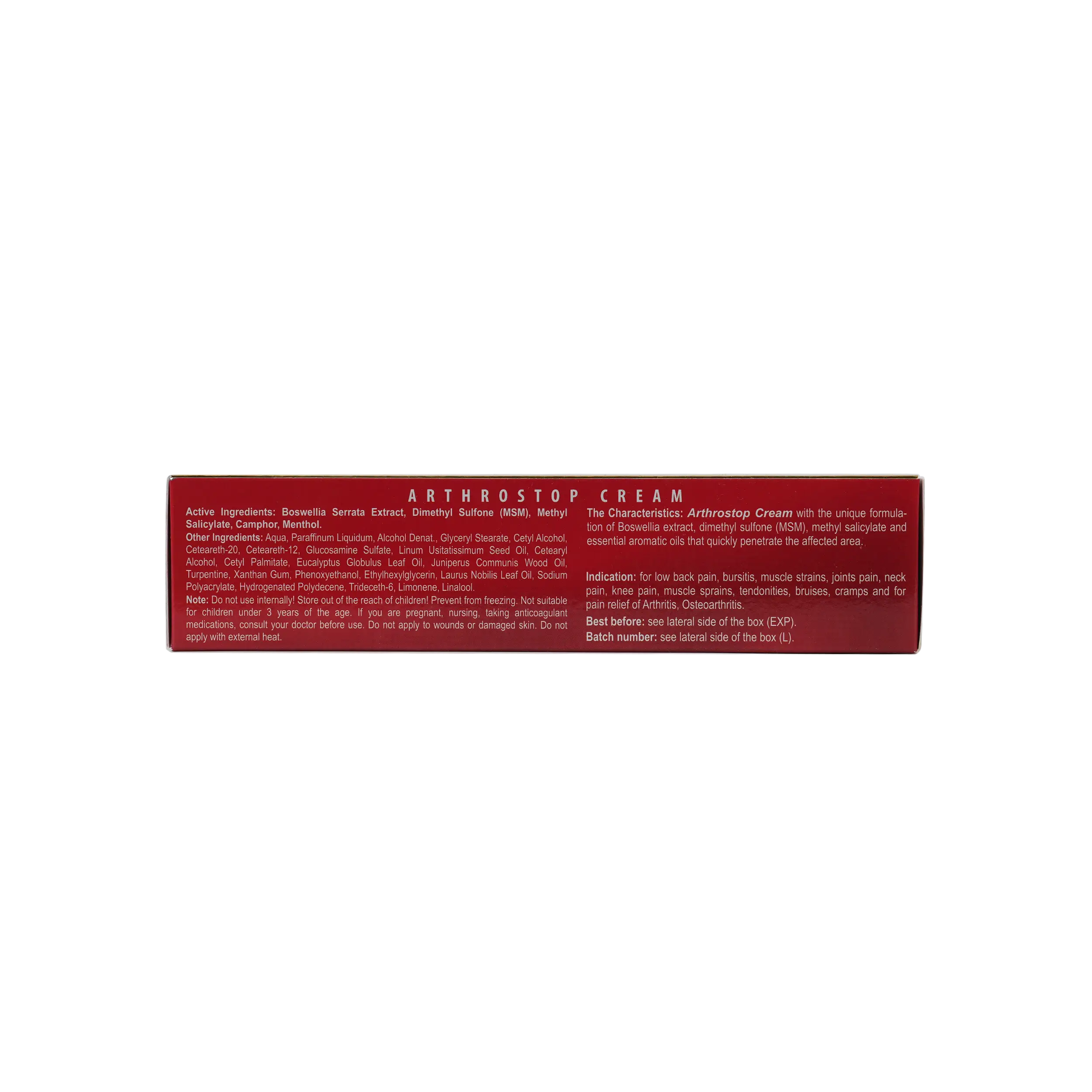 Arthrostop Cream 100Gm