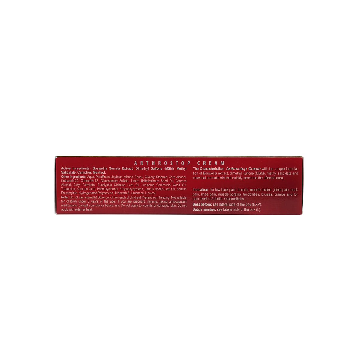 20963-Arthrostop Cream 100Gm +1