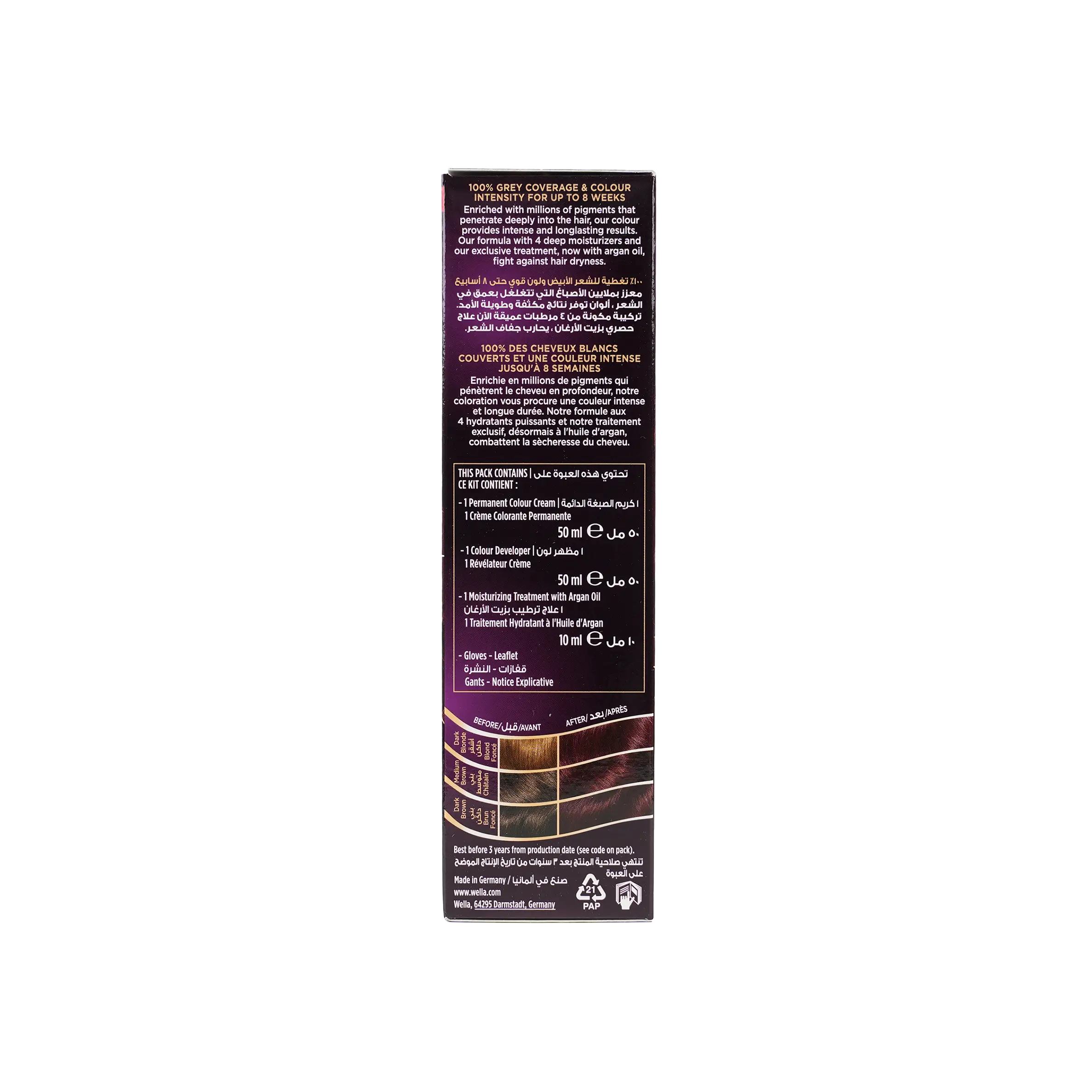 Wella Koleston 2000 Tube No. 304/6 - Burgundy