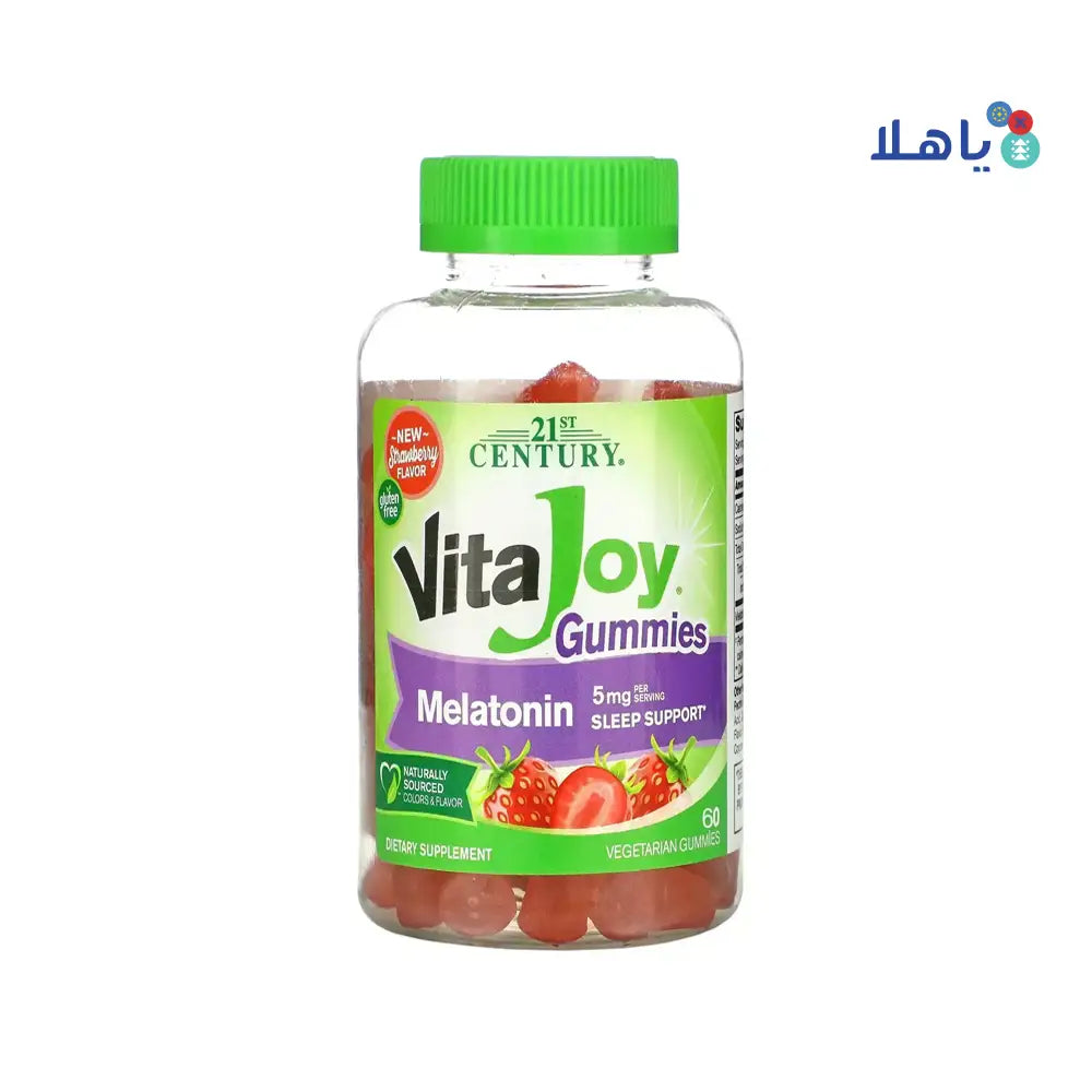 21 CEN VITA JOY 5MG MELATONIN 60 GUMMIES