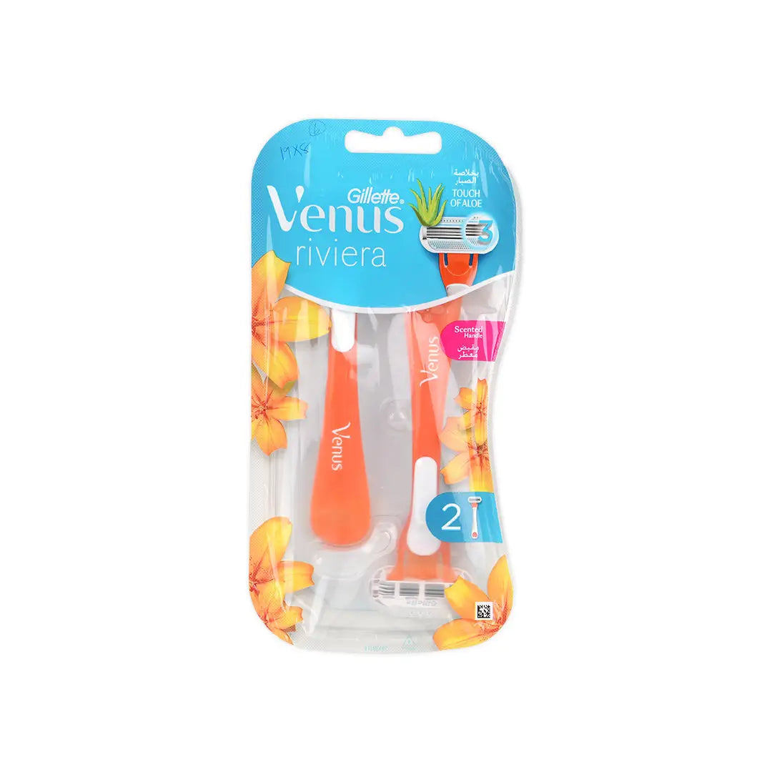 Gillette Venus Riviera Handle+2Pcs Refills-717847