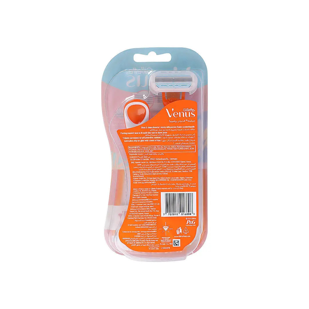 Gillette Venus Riviera Handle+2Pcs Refills-717847