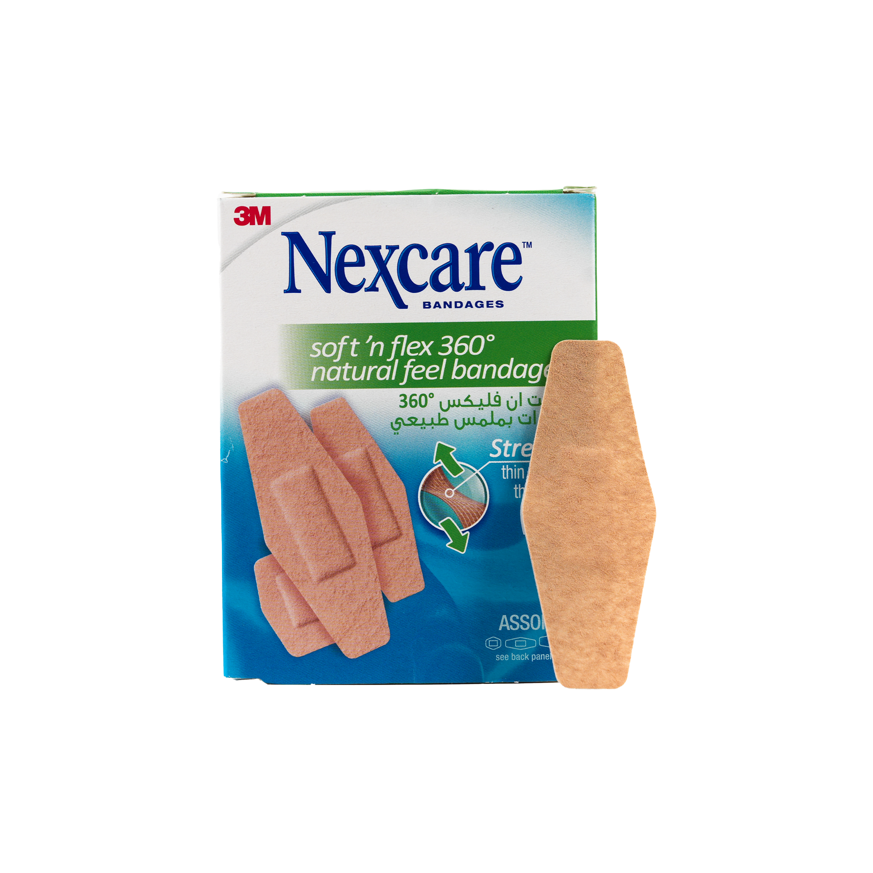 Nexcare Soft & Flex 360 Comfort Assorted Bandages 50pcs-SF 5