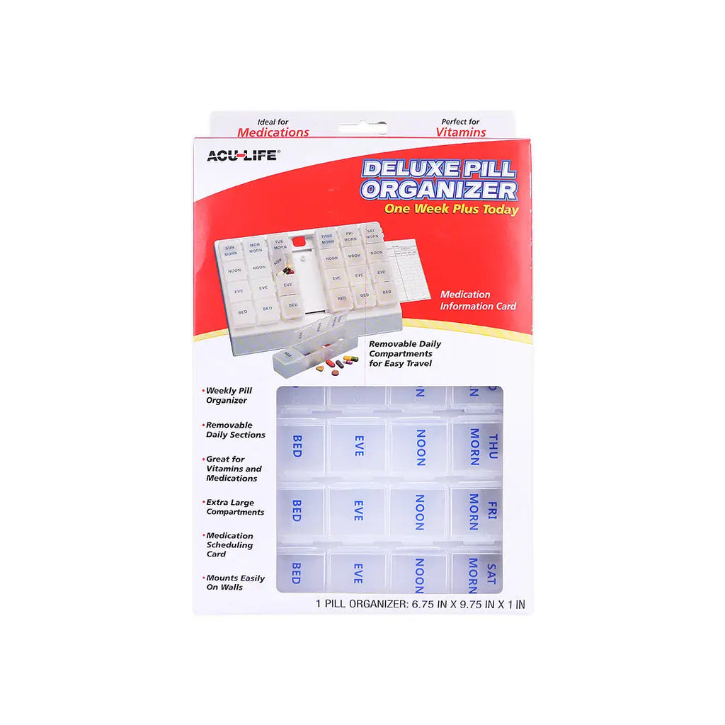 Acu-Life Deluxe Pill Organizer-400407