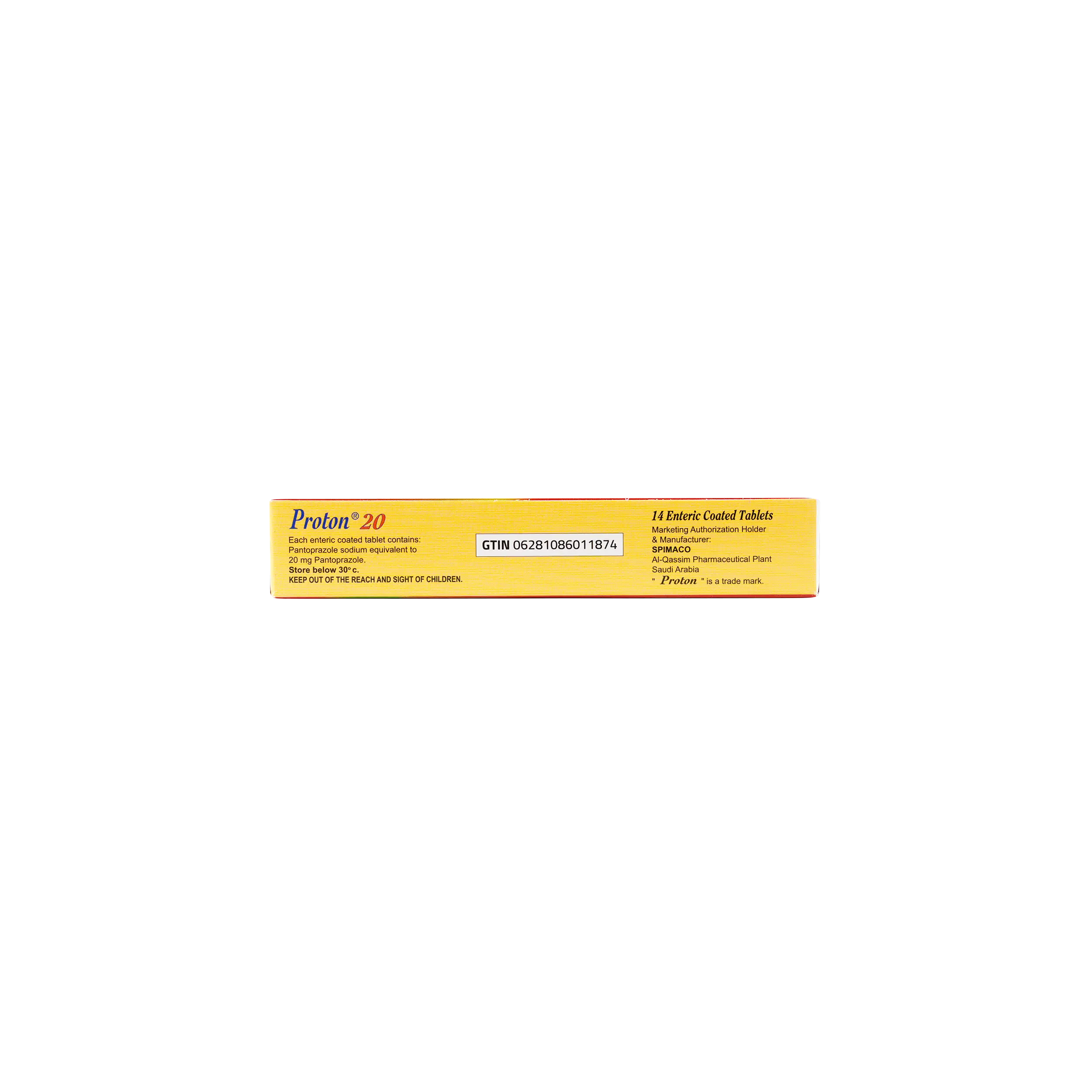 PROTON 20MG 14TAB