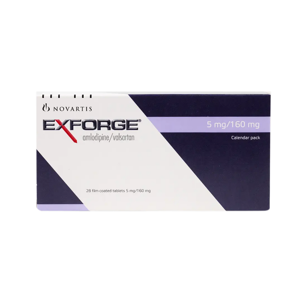 Exforge 5Mg/160Mg 28Tab