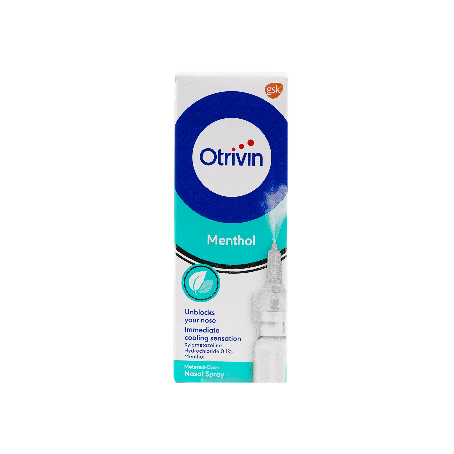 Otrivin Menthol 0.1% Spray 10 Ml