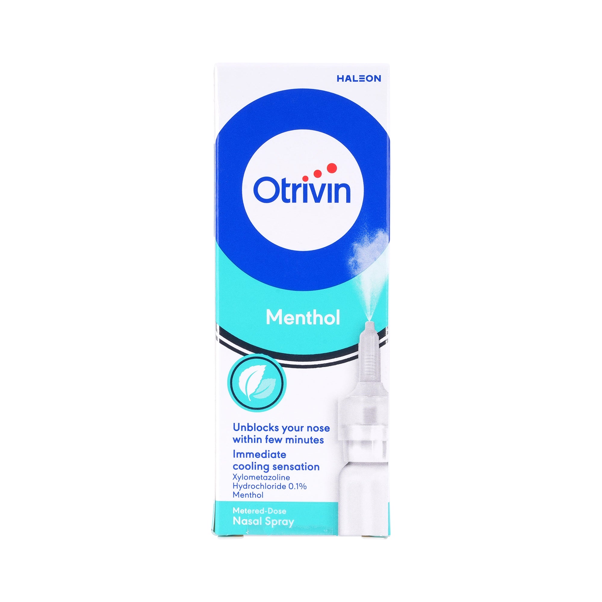 21169-Otrivin Menthol 0.1% Spray 10 Ml