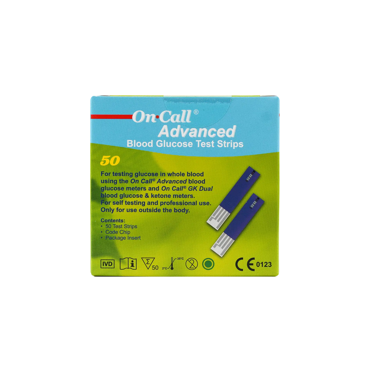 21184-On Call Advanced 50 Strips
