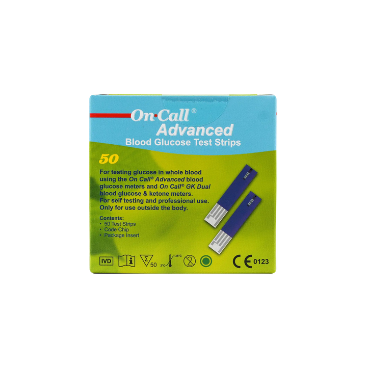 21184-On Call Advanced 50 Strips