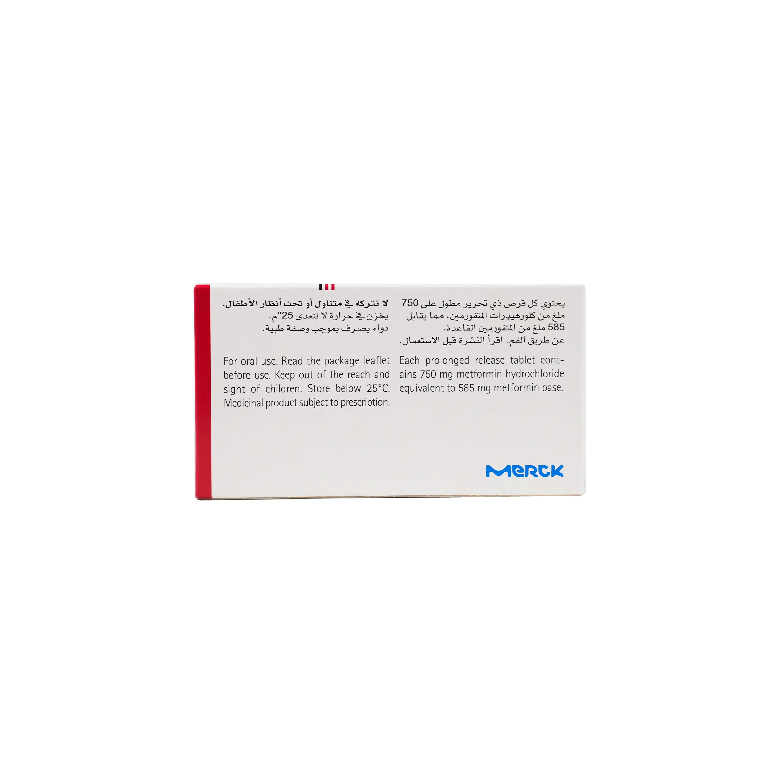 Glucophage Xr 750Mg 30 Tablets