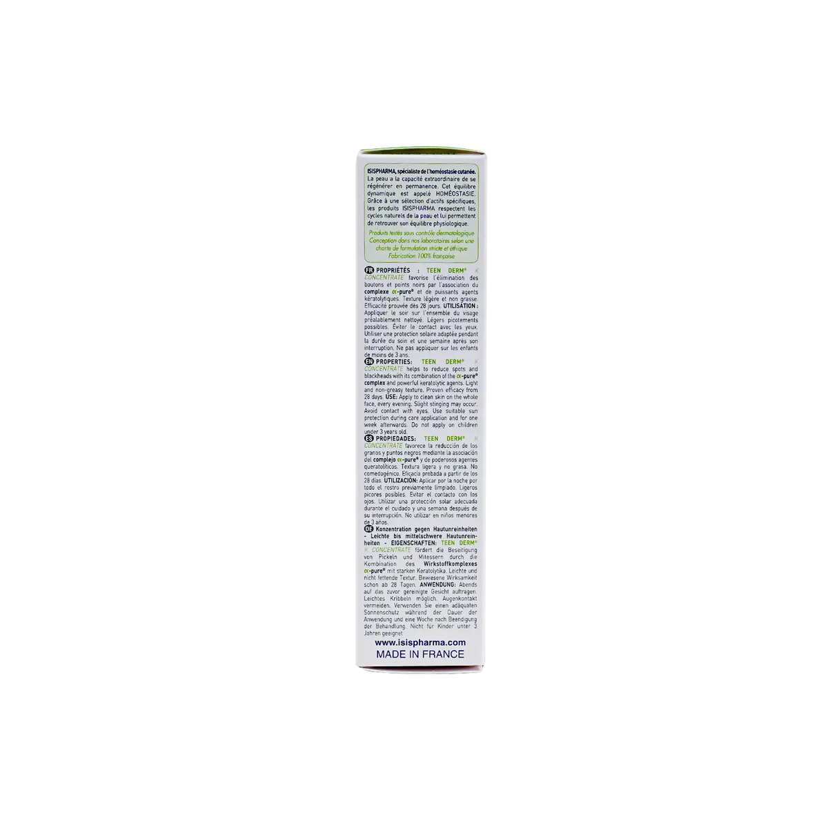 21277-ISIS Pharma Teen Derm K Concentrate Cream 30ml +1
