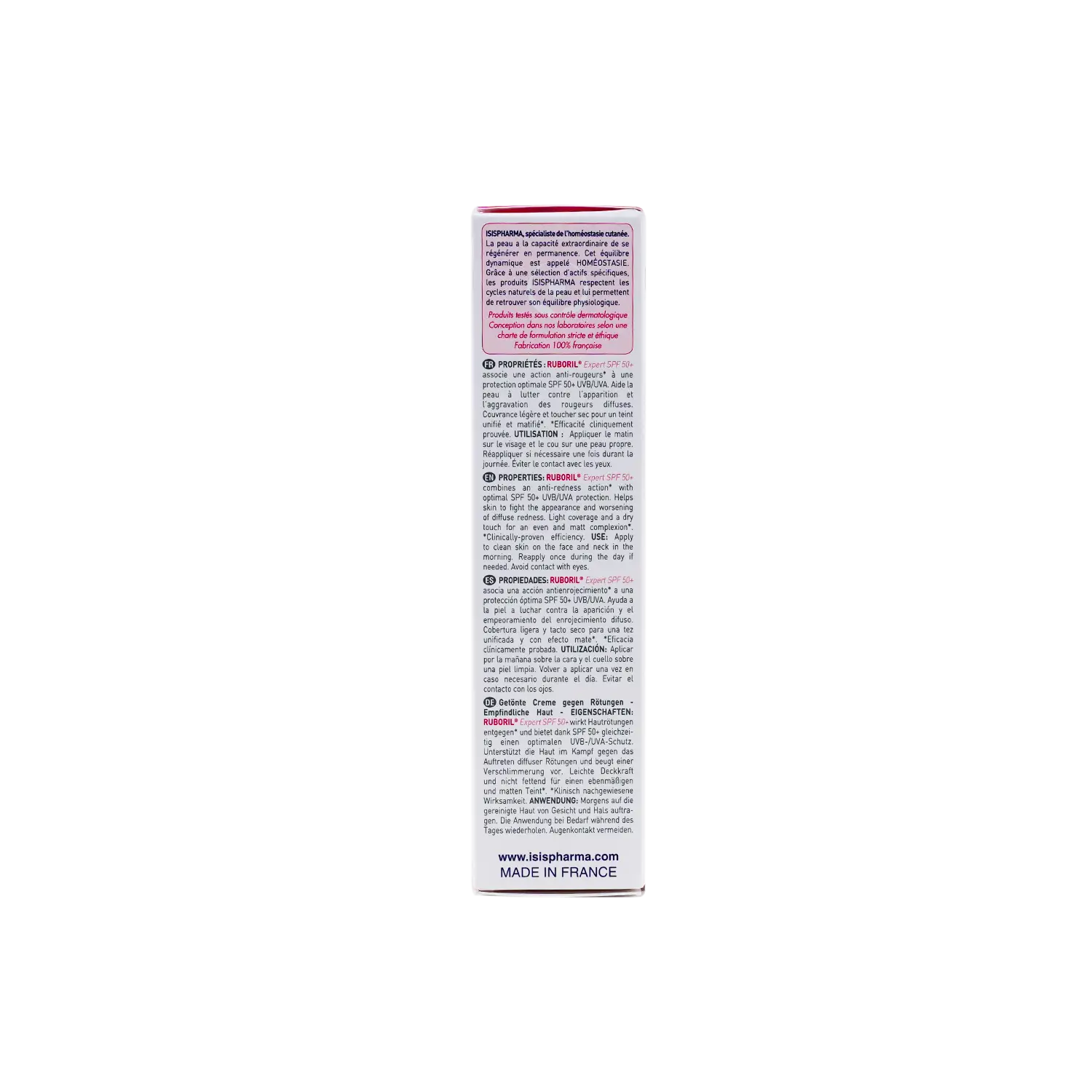 ISIS Ruboril Expert SPF50 + Tinted Anti-Redness Cream 40ml