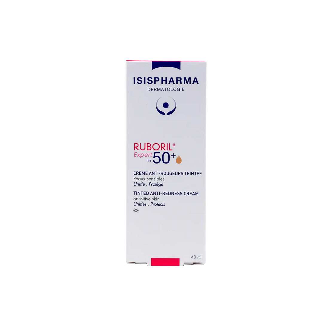 21280-ISIS Pharma Ruboril Expert SPF50+ Tinted Anti-Redness Cream 40ml +3